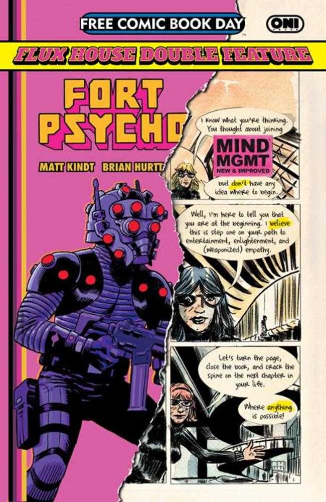 Free Comic Book Day 2026   Bundle Of 25   Mind Mgmt Fort Psycho Special | Odin's Place