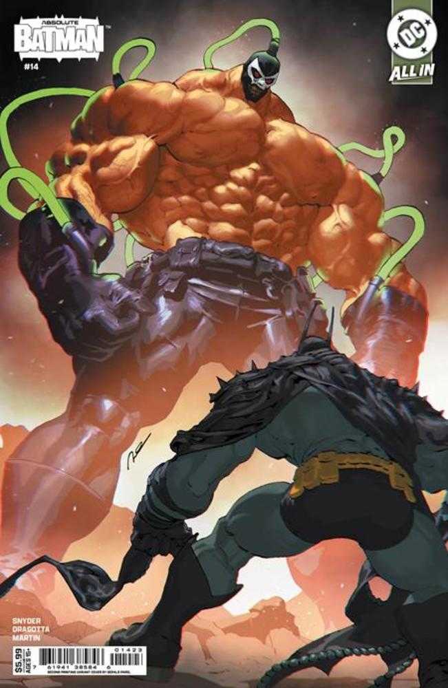 Absolute Batman #14 2nd Print Cover B Gerald Parel Card Stock Variant | Odin's Place