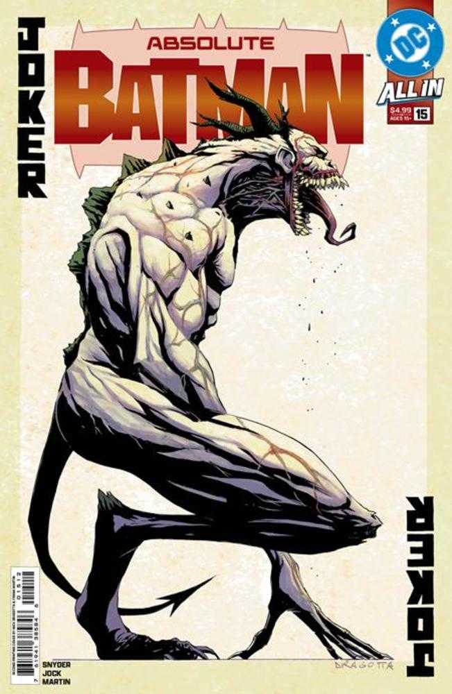 Absolute Batman #15 2nd Print Cover A Nick Dragotta | Odin's Place