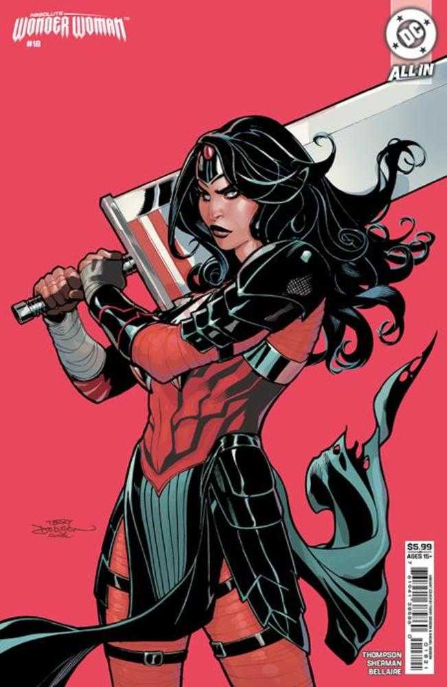 Absolute Wonder Woman #18 Cover B Terry Dodson Card Stock Variant | Odin's Place