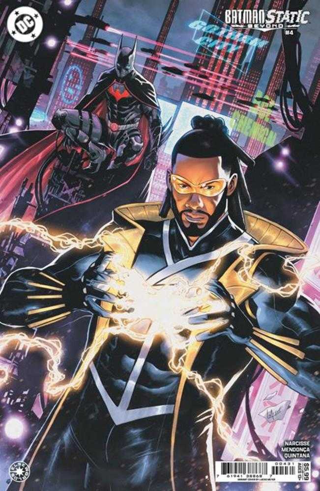 Batman Static Beyond #4 (Of 6) Cover C Lucas Meyer Card Stock Variant | Odin's Place