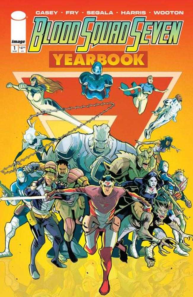 Blood Squad Seven Yearbook #1 Cover A Paul Fry (Mature) | Odin's Place