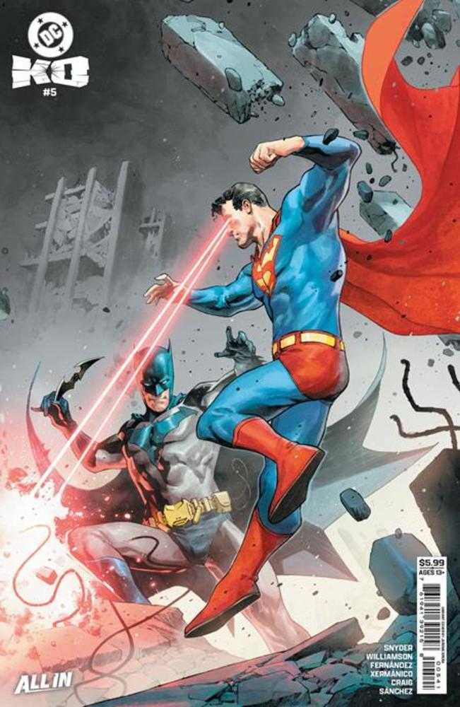 DC K.O. #5 (Of 5) Cover D Jerome Opena Card Stock Variant | Odin's Place