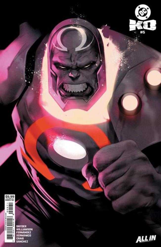 DC K.O. #5 (Of 5) Cover F Ben Oliver Face Off Card Stock Variant | Odin's Place
