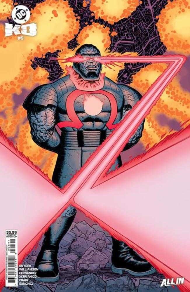 DC K.O. #5 (Of 5) Cover H Steve Skroce Darkseid Card Stock Variant | Odin's Place