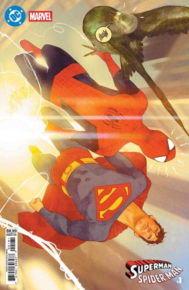 DC Marvel Superman Spider-Man #1 (One Shot) Cover H Mitch Gerads Card Stock Variant | Odin's Place