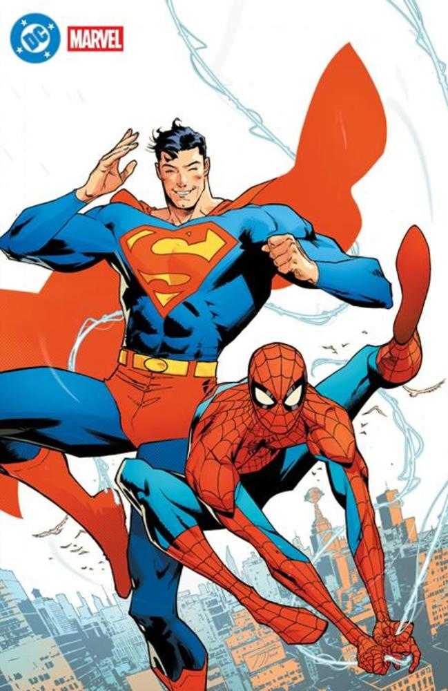 DC Marvel Superman Spider-Man #1 (One Shot) Cover Y Jorge Jimenez Foil Variant | Odin's Place