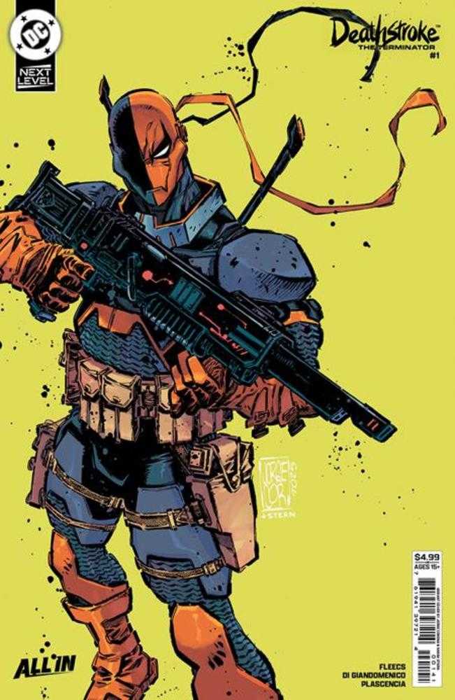 Deathstroke The Terminator #1 Cover D Jorge Corona Next Level Card Stock Variant | Odin's Place