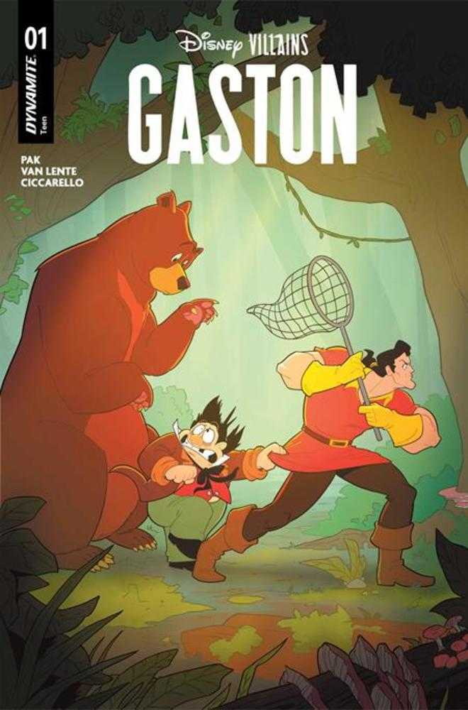 Disney Villains Gaston #1 Cover B Ted Brandt And Ro Stein  Variant | Odin's Place