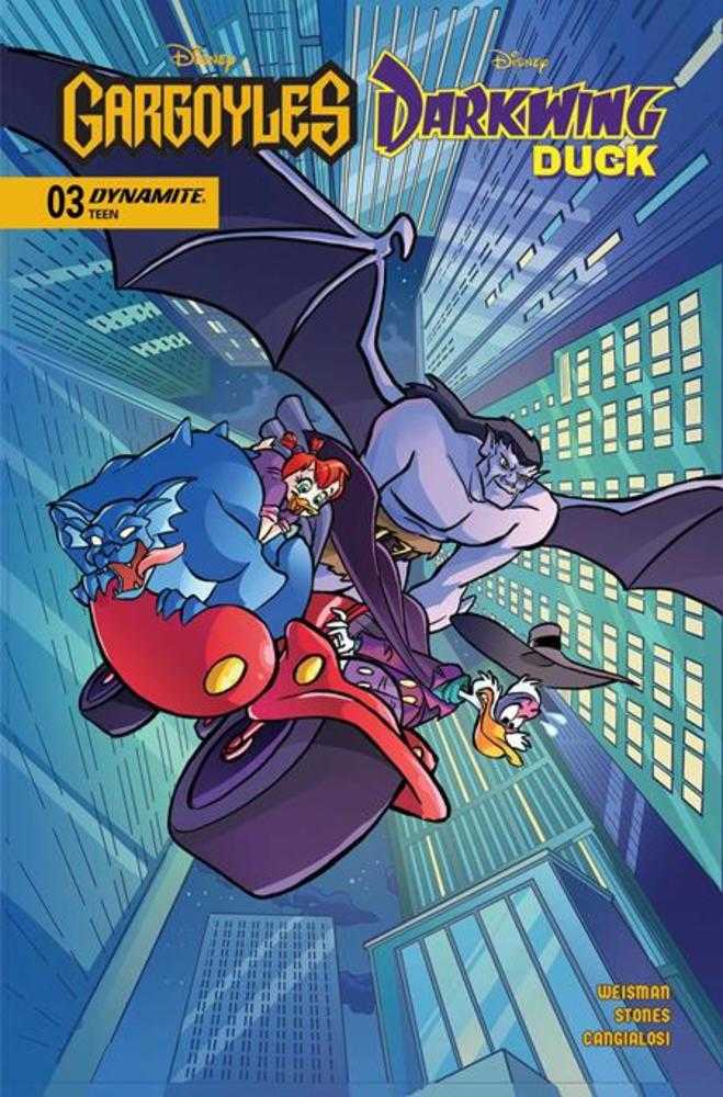 Gargoyles Darkwing Duck #3 Cover A Tad Stones | Odin's Place