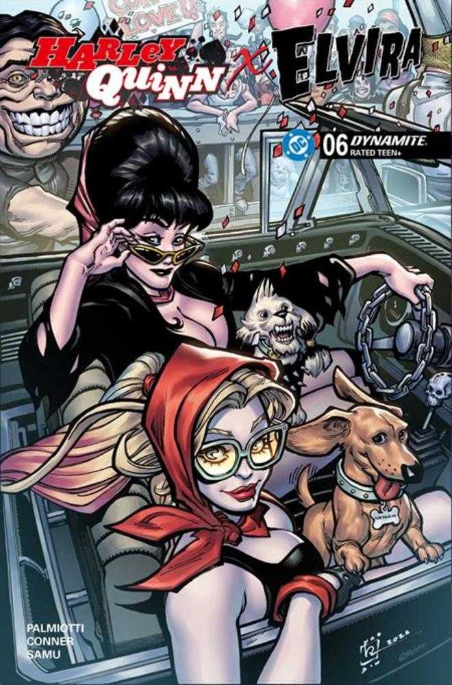 Harley Quinn X Elvira #6 Cover B Chad Hardin Variant | Odin's Place
