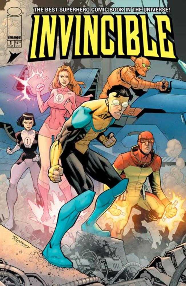 Invincible Foil Edition #1 Reprint Cover C Ryan Ottley & Nathan Fairbairn Variant | Odin's Place