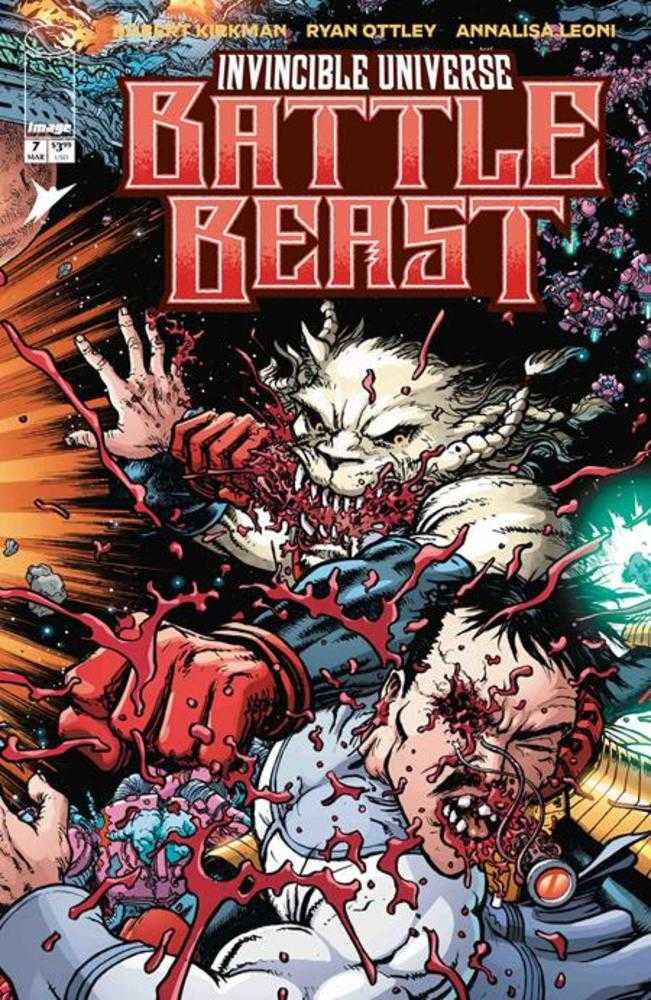 Invincible Universe Battle Beast #7 Cover C 1 in 10 Chris Burnham & Brian Reber Variant | Odin's Place