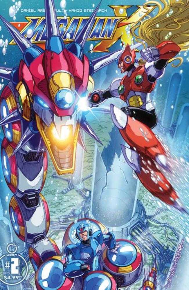 Mega Man X #2 (Of 5) Cover C Alex Milne Variant | Odin's Place