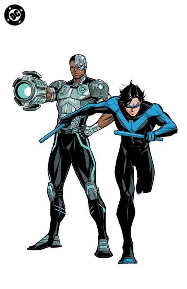 New Titans #33 Cover F Sami Basri Corner Box Spot Foil Variant | Odin's Place