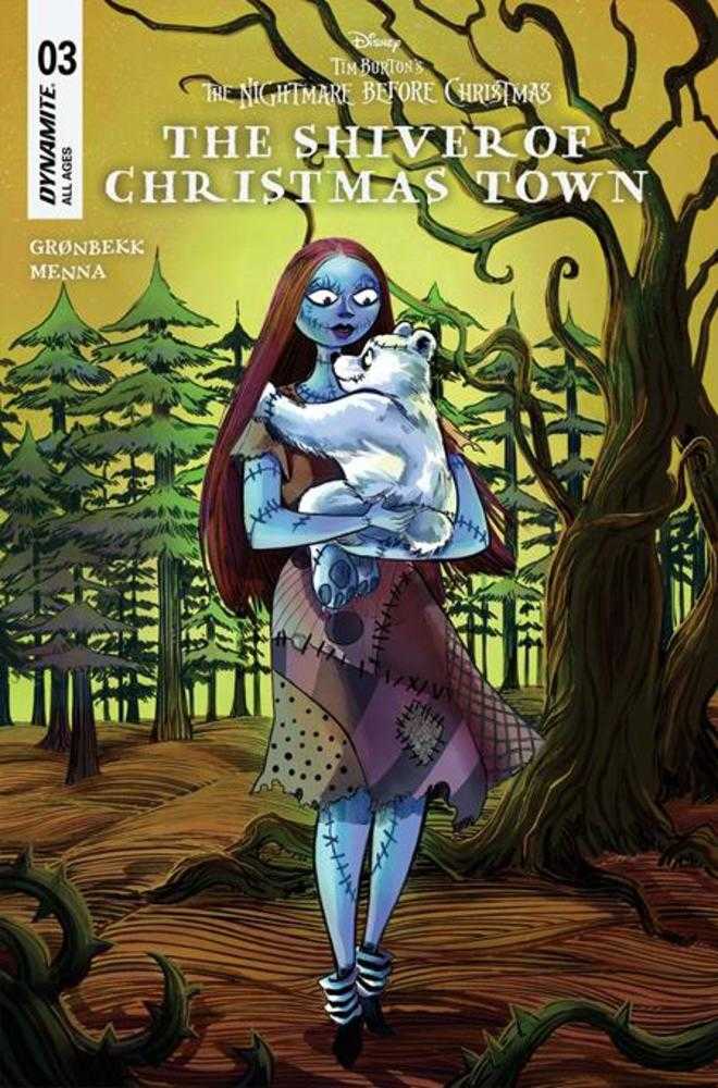 Tim Burtons The Nightmare Before Christmas The Shiver Of Christmas Town #3 Cover B Soo Lee Variant | Odin's Place