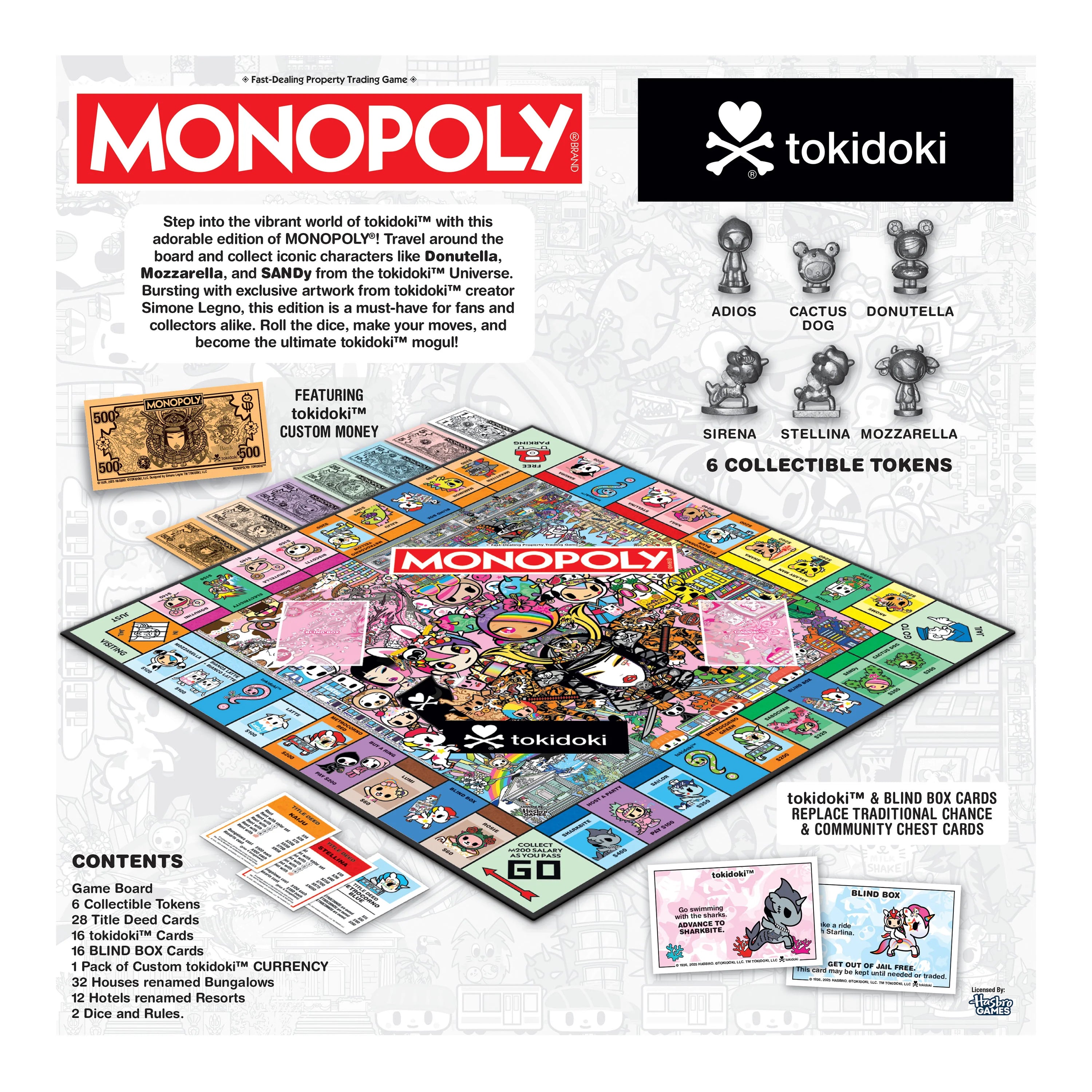 Monopoly: tokidoki | Dragon's Lair Comics and Fantasy Houston TX