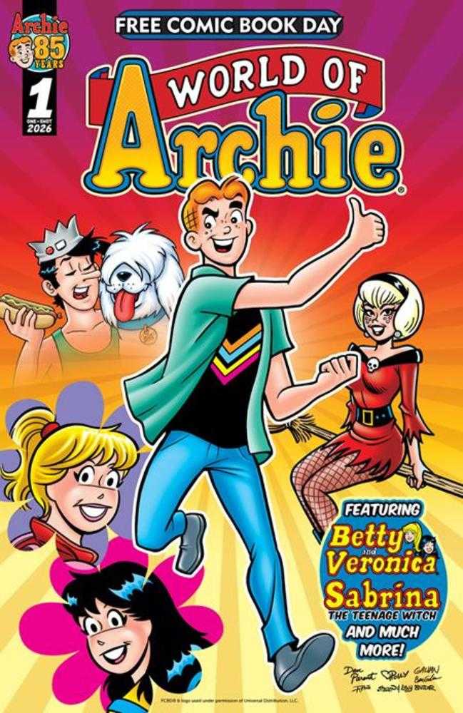 Free Comic Book Day 2026   Bundle Of 25   World Of Archie | Odin's Place