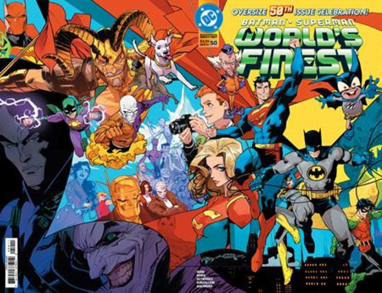 Batman Superman Worlds Finest #50 Cover A Dan Mora Wraparound | Odin's Place