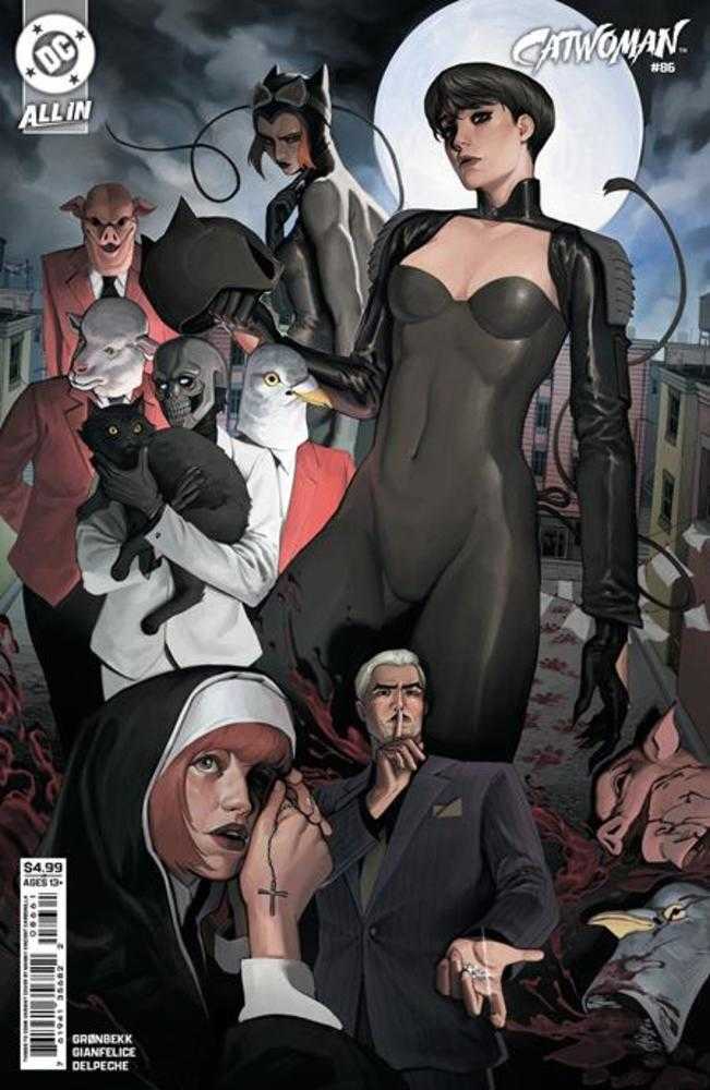 Catwoman #86 Cover E Manny Vincent Carbonilla Things To Come Card Stock Variant | Odin's Place