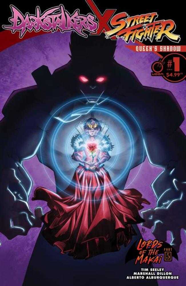 Darkstalkers X Street Fighter Queens Shadow #1 (One Shot) Cover A Alberto Alburquerque | Odin's Place