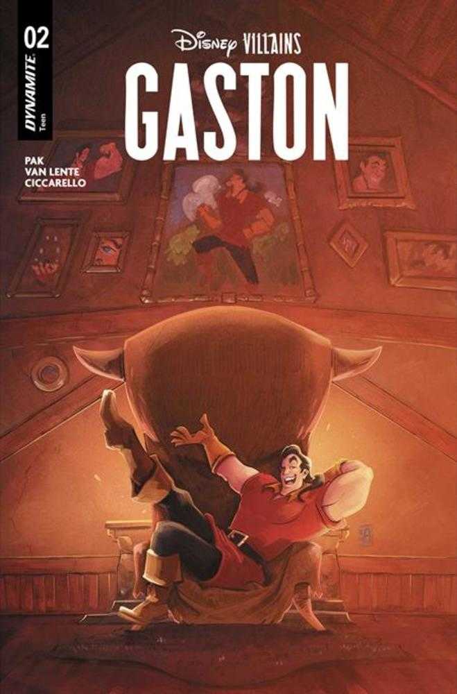 Disney Villains Gaston #2 Cover A Alessandro Ranald Variant | Odin's Place