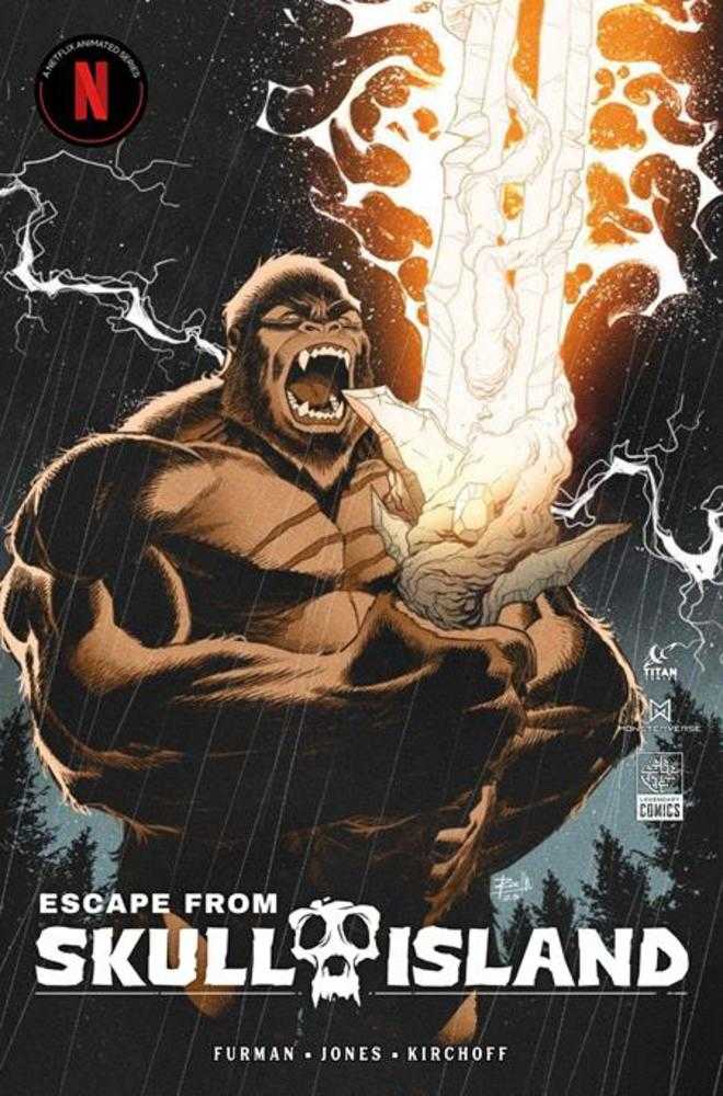 Escape From Skull Island #4 (Of 4) Cover A Rodrigo Rocha | Odin's Place