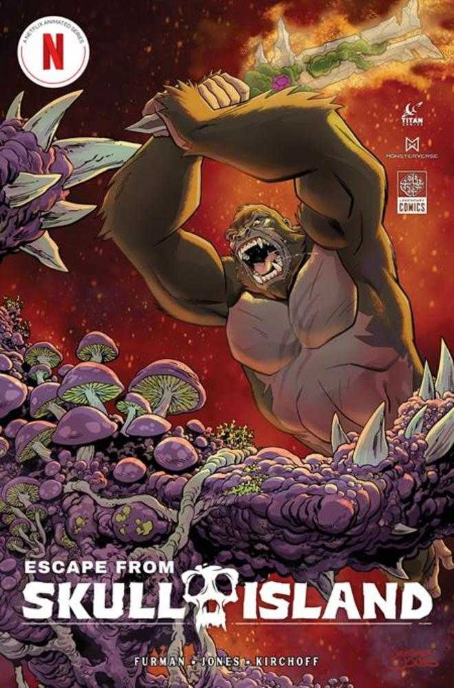 Escape From Skull Island #4 (Of 4) Cover B Christopher Jones Variant | Odin's Place