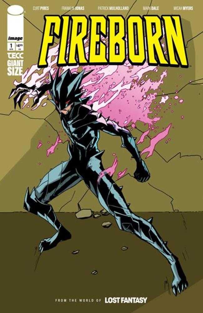 Fireborn #1 Cover B Patrick Mulholland Invincible Homage Variant | Odin's Place