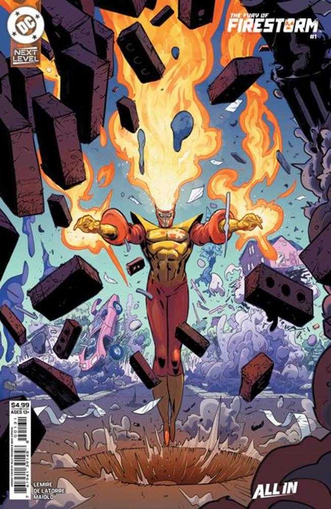 Fury Of Firestorm #1 (Of 6) Cover B Riley Rossmo Card Stock Variant | Odin's Place