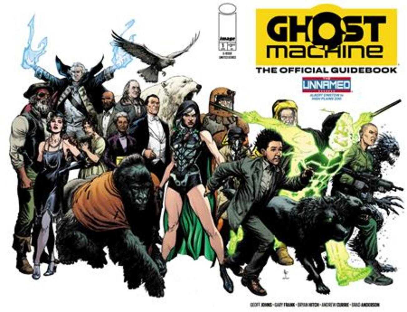 Ghost Machine The Official Guidebook #1 (Of 5) Cover A Gary Frank & Brad Anderson Wraparound | Odin's Place