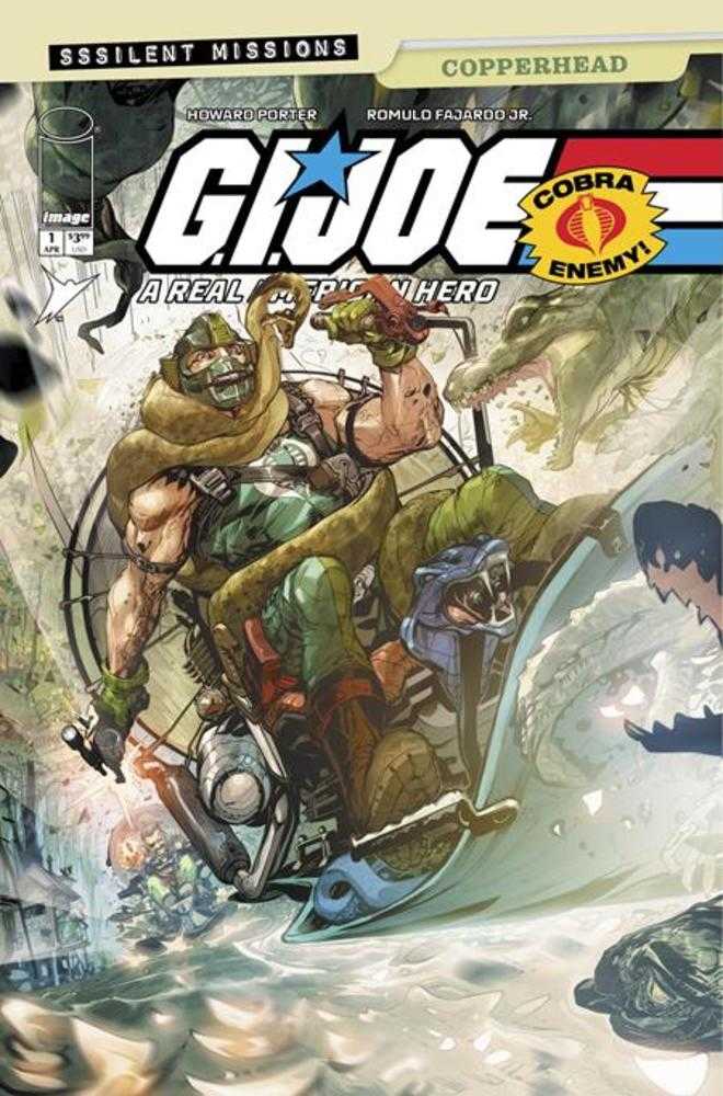 G.I. Joe A Real American Hero Sssilent Missions Copperhead #1 (One Shot) Cover A Howard Porter & Romulo Fajardo Jr | Odin's Place