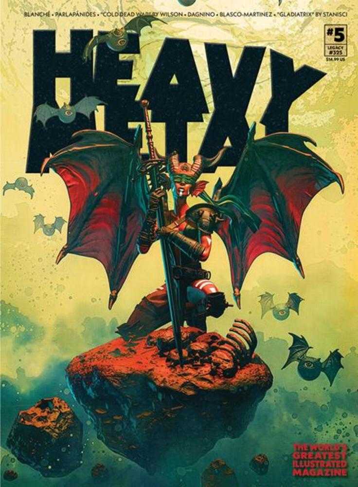 Heavy Metal Magazine #5 Cover A Pascal Blanche (Mature) | Odin's Place
