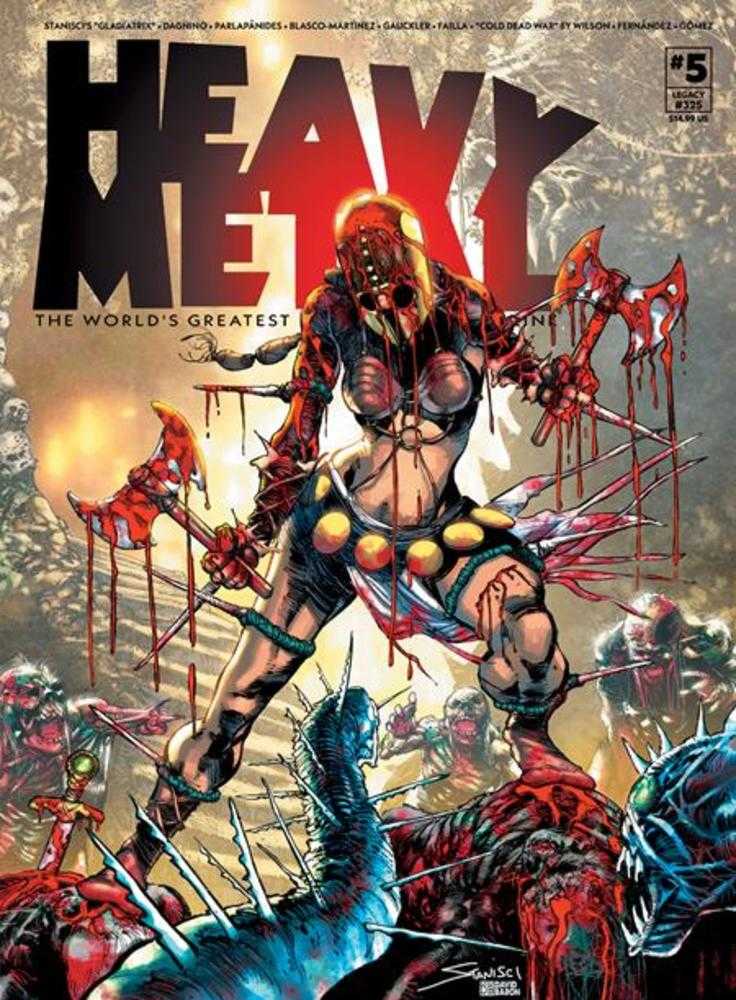 Heavy Metal Magazine #5 Cover B John Stanisci Variant (Mature) | Odin's Place