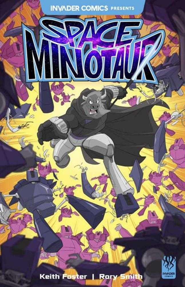 Invader Comics Presents Space Minotaur #1 (One Shot) Cover A Rory Smith | Odin's Place