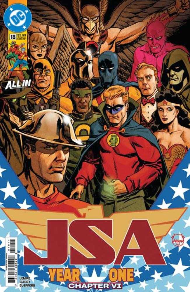 JSA #18 Cover A Dave Johnson | Odin's Place