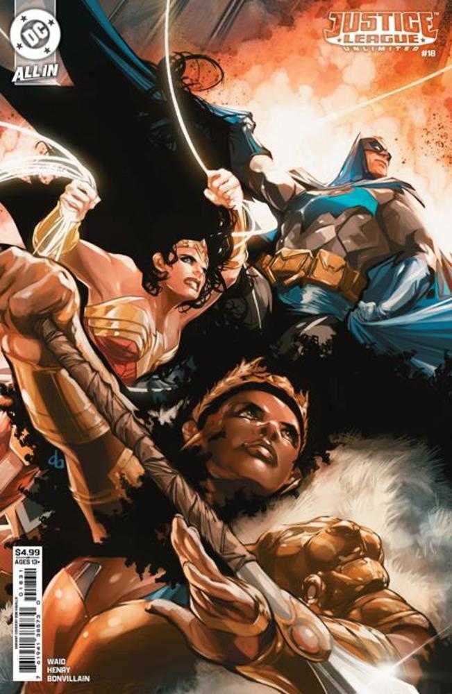 Justice League Unlimited #18 Cover C Don Aguillo Card Stock Variant (DC K.O.) | Odin's Place