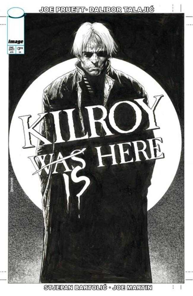 Kilroy Is Here (One Shot) Cover B Brian Bolland Black & White Variant | Odin's Place