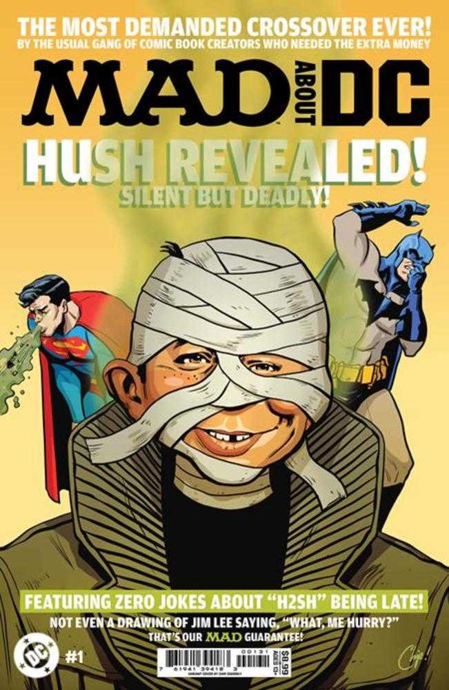 Mad About DC #1 (One Shot) Cover C Chip Zdarsky Card Stock Variant | Odin's Place