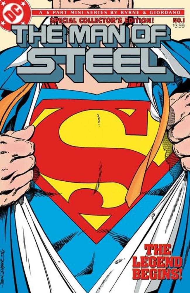 Man Of Steel #1 Facsimile Edition Cover A John Byrne | Odin's Place