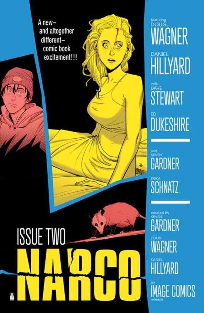 Narco #2 (Of 5) Cover B Daniel Hillyard & Dave Stewart Hitchcock Homage Variant | Odin's Place