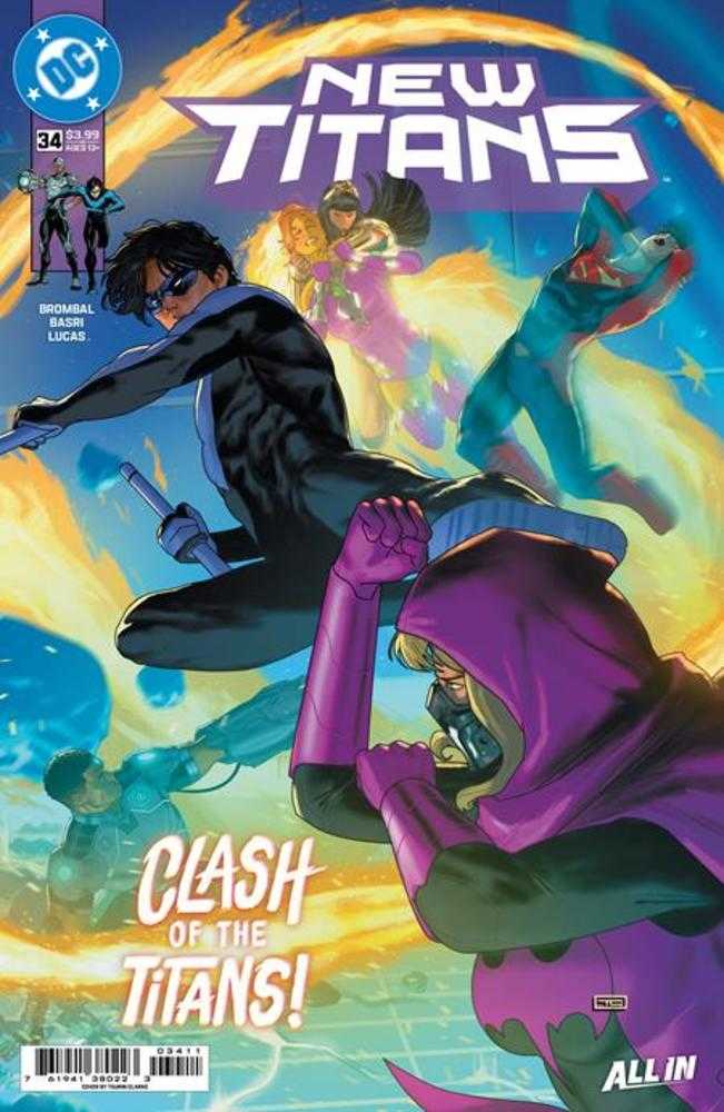 New Titans #34 Cover A Taurin Clarke | Odin's Place
