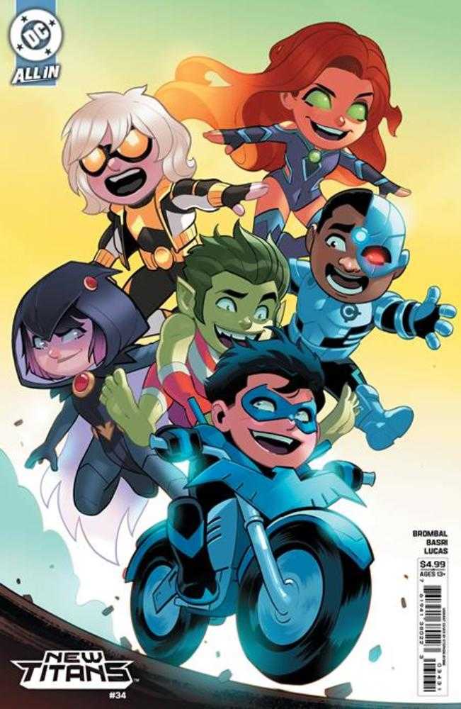 New Titans #34 Cover C Stephen Byrne Card Stock Variant | Odin's Place