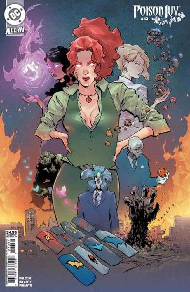 Poison Ivy #43 Cover E Marcio Takara Things To Come Card Stock Variant | Odin's Place