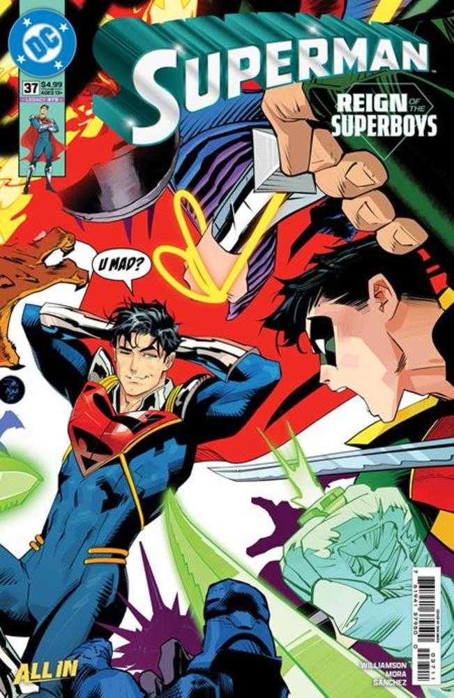 Superman #37 Cover A Dan Mora (The Reign Of The Superboys) | Odin's Place
