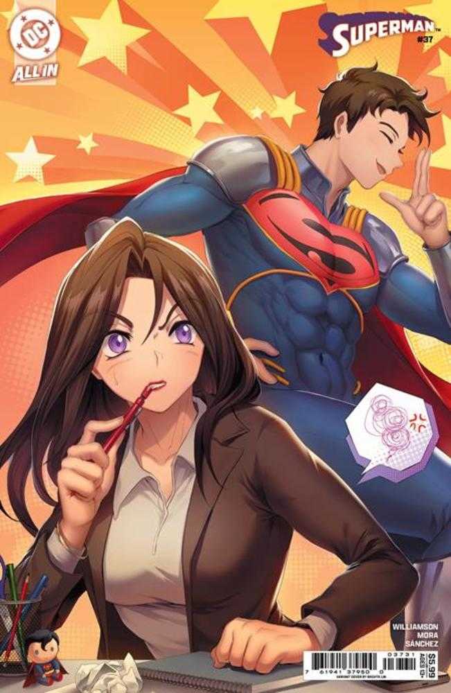 Superman #37 Cover C Rachta Lin Card Stock Variant (The Reign Of The Superboys) | Odin's Place