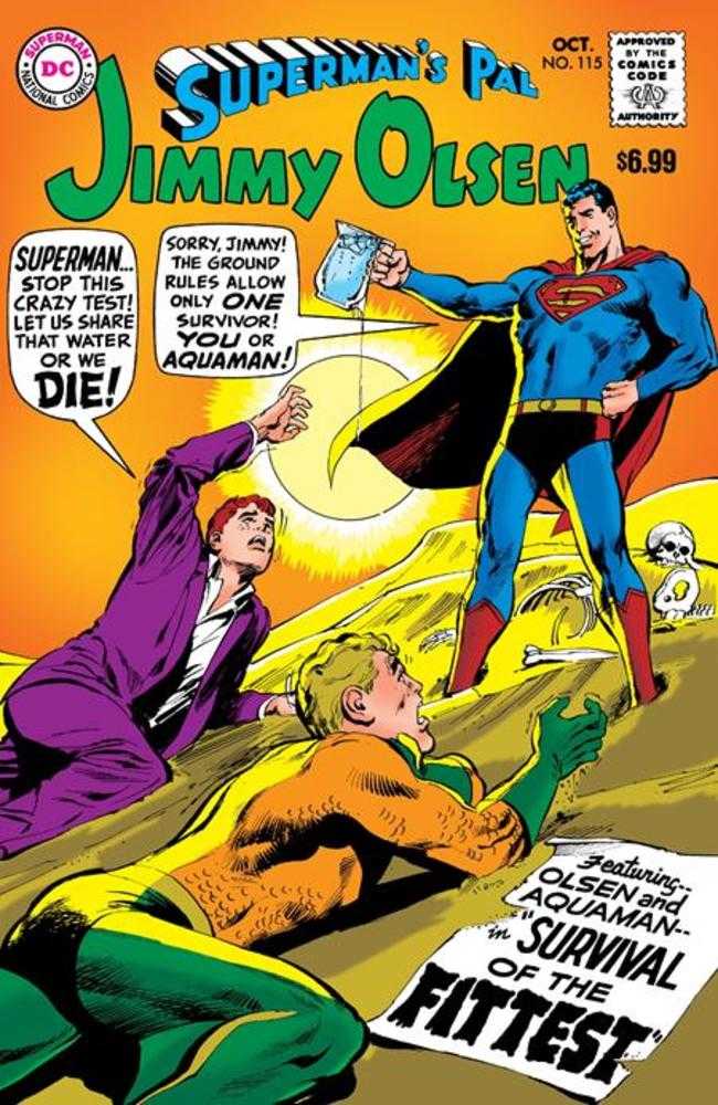 Supermans Pal Jimmy Olsen #115 Facsimile Edition Cover C Neal Adams Foil Variant | Odin's Place