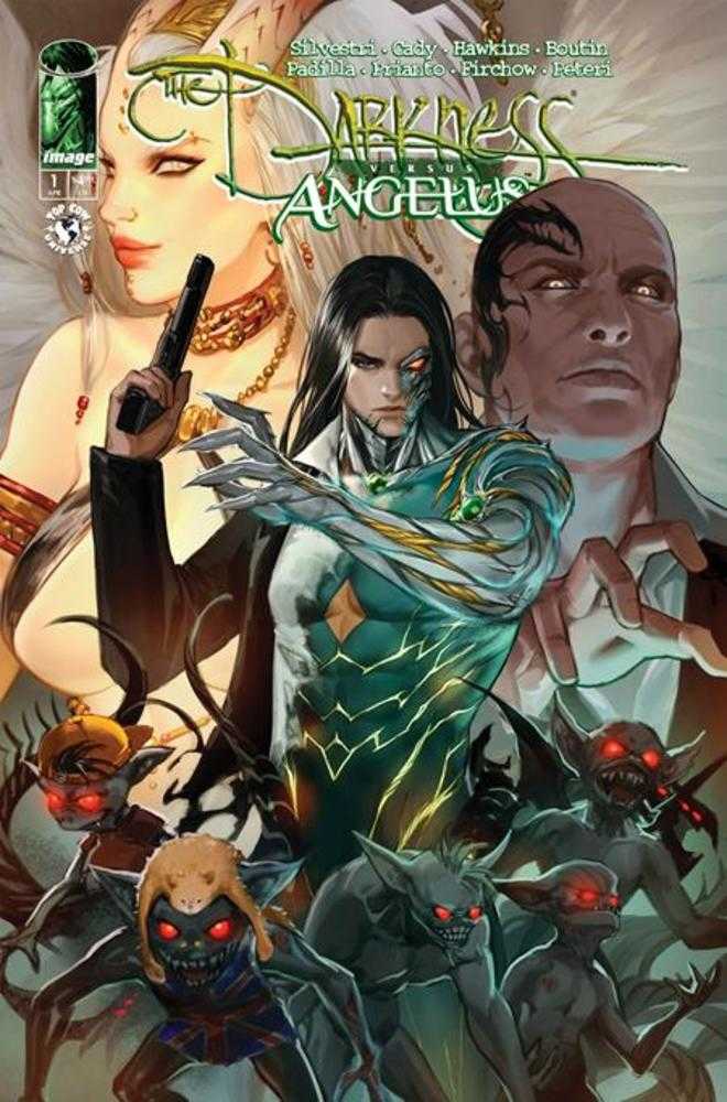 Darkness vs Angelus (One Shot) Cover B Leirix Variant | Odin's Place
