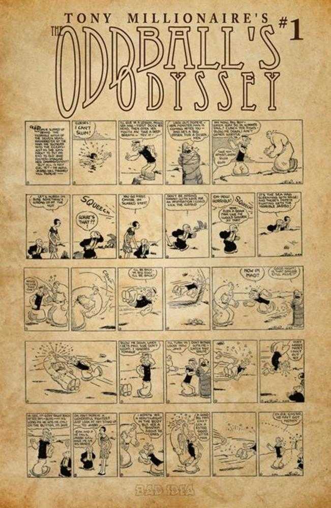 Oddballs Odyssey #1 (One Shot) Cover D EC Segar Old Masters Variant | Odin's Place