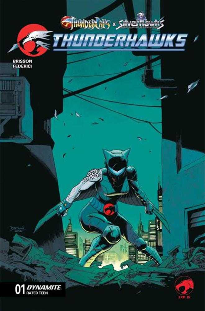 Thundercats X Silverhawks Thunderhawks #1 Cover B Declan Shalvey Variant | Odin's Place